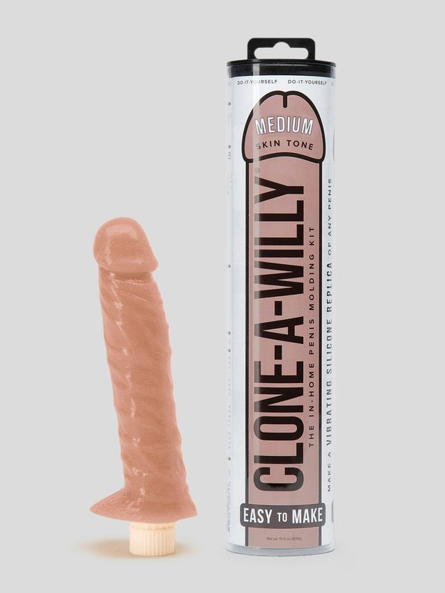 Clone-A-Willy Vibrator Moulding Kit Medium Skin Tone - Flesh Tan on Productcaster.