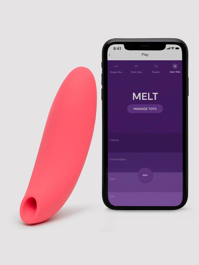 We-Vibe Melt App Controlled Rechargeable Clitoral Stimulator - Pink on Productcaster.