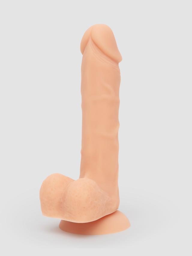 Lovehoney Dual-Density Silicone Dildo with Balls 8 Inch - Flesh Pink on Productcaster.