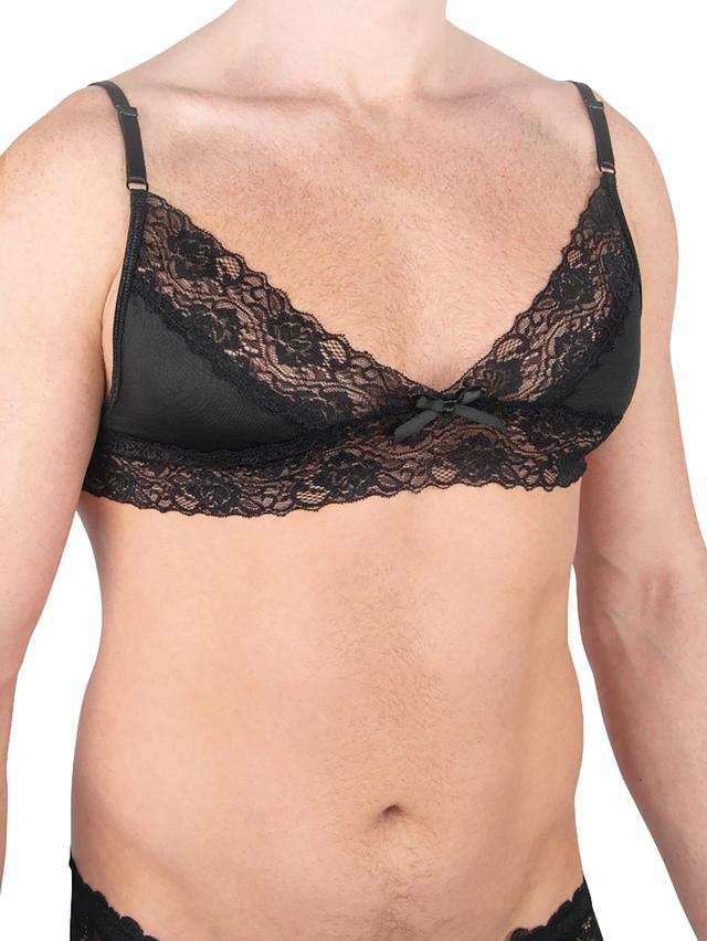 Prowler Men's Lace Bra - Medium - Black on Productcaster.