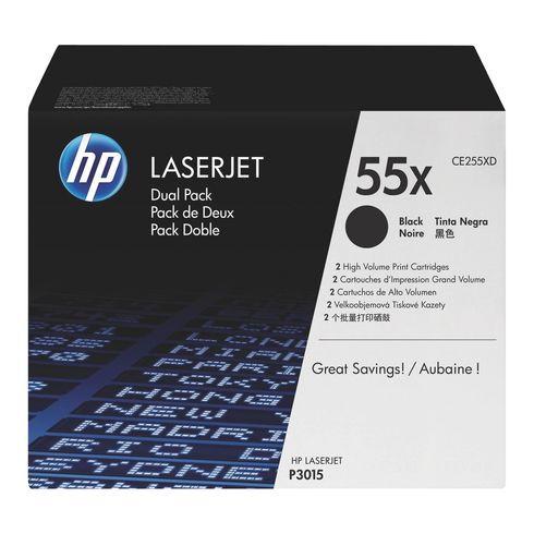 HP 55X, pack toners noirs on Productcaster.