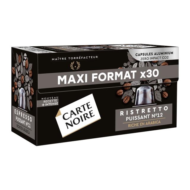 Capsules de café Carte Noire Ristretto N° 12 - Boîte de 30 on Productcaster.