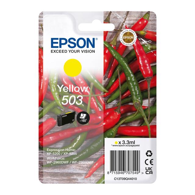 Epson 503 cartouche jaune pour imprimante jet d'encre on Productcaster.