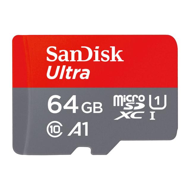 Carte mémoire micro SDHC 64 Go SANDISK avec adaptateur SDXC - classe 10 on Productcaster.