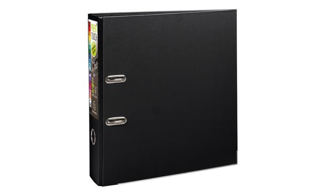 Classeur à levier en polypro PREMTOUCH dos de 8cm, coloris Noir - Lot de 3 - Exacompta on Productcaster.