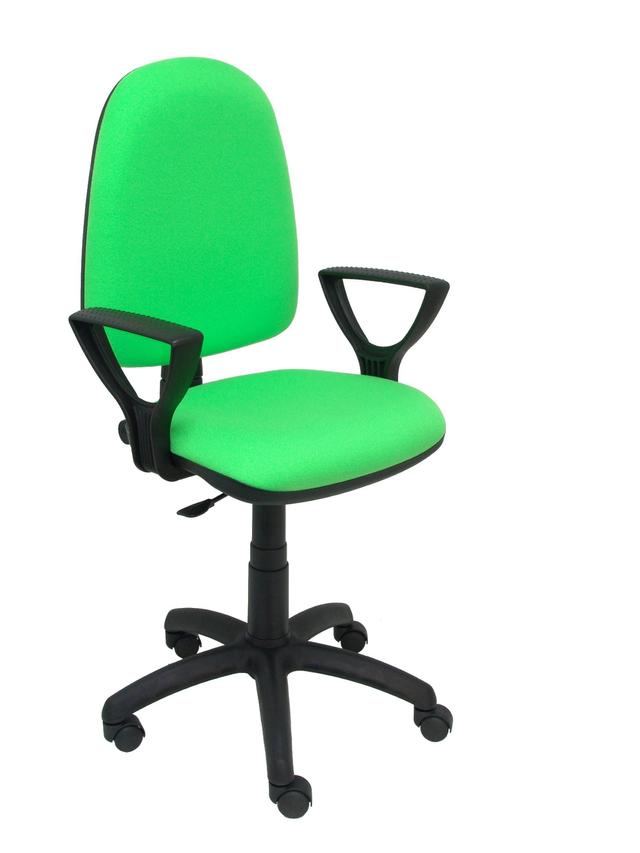 Chaise de bureau AYNA - accoudoirs fixes - Vert pomme - Piqueras y crespo on Productcaster.