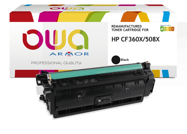 Toner remanufacturé OWA - haute capacité - Noir - pour HP CF360X on Productcaster.