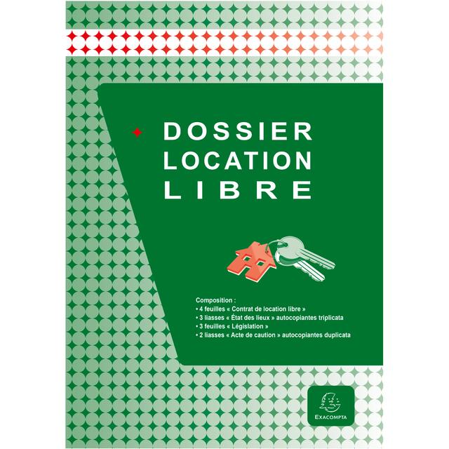 Dossier location libre - Lot de 5 - Exacompta on Productcaster.