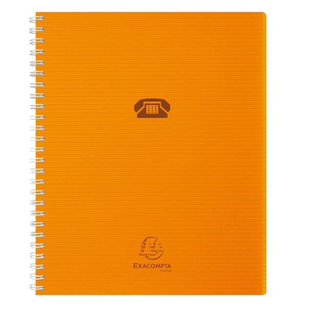 Carnet d'adresses Linicolor 18.5 x 22.5 cm - Couleurs assorties - Lot de 5 - Agendas exacompta on Productcaster.