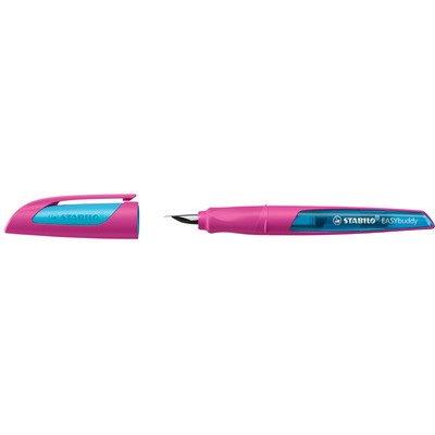 Stylo plume EASYbuddy M, droitiers, rose/bleu clair - Lot de 2 - Stabilo on Productcaster.