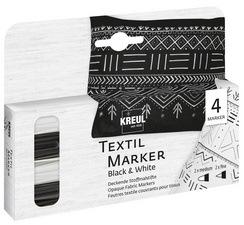 Feutre textiler Opak, set de 4 Black & White - Lot de 2 on Productcaster.