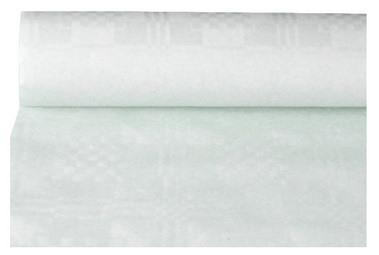 Nappe damassée, (l)1,2 x (L)50 m, blanc - Papstar on Productcaster.