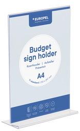 Porte-visuel Budget, A5, droit - Lot de 6 on Productcaster.