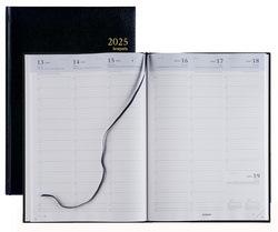 Agenda semainier 'OMEGA 30', 2025, 210 x 290 mm,noir - Brepols on Productcaster.