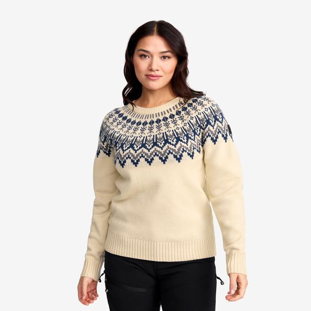 Heavy Knit Sweater Femme Oatmeal, M - Femme > Pulls > Chemises Et T-shirts à Manches Longues on Productcaster.