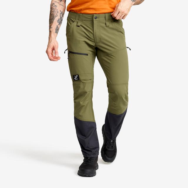 Range Pro Pants Homme Burnt Olive/Anthracite, XS - Pantalons De Randonnée on Productcaster.