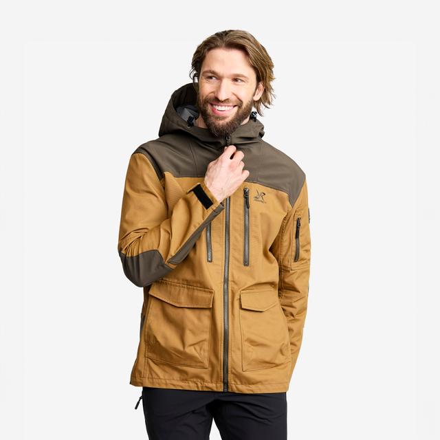 Outdoor Jacket Homme Mud/Dijon, S - Vestes Outdoor Et De Randonnée on Productcaster.