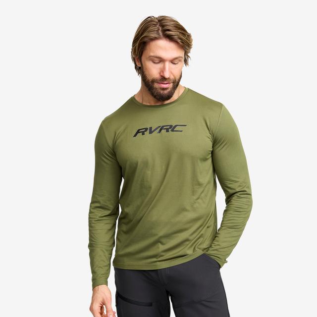 Mission Logo Long-sleeved T-shirt Homme Cypress, L - Homme > Pulls > Chemises Et T-shirts à Manches Longues on Productcaster.