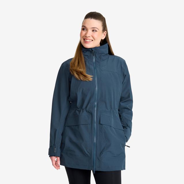 Nevis 2L Parka Femme Moonlit Ocean, XS - Vestes Shell on Productcaster.