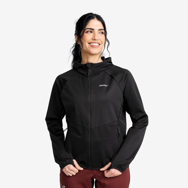 Pace Hooded Wind Jacket Dames Black, M - Outdoor Clothes > Truien > Hoodies on Productcaster.