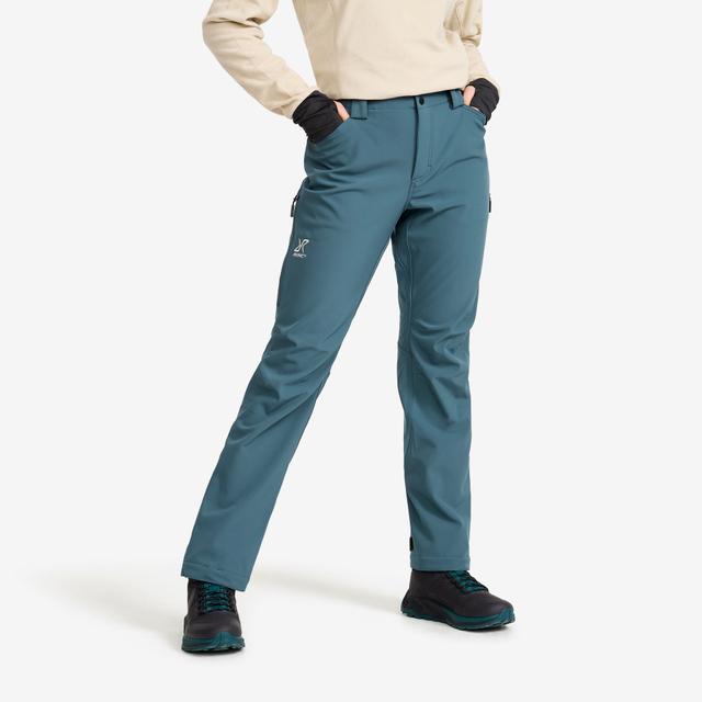 Hiball Essential Softshell Pants Femme Orion Blue, S - Femme > Pantalons > Pantalons Softshell on Productcaster.