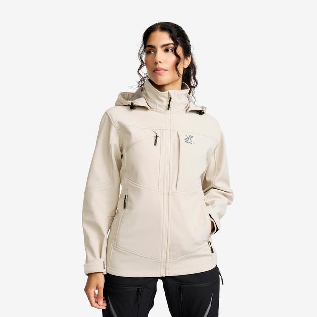 Hiball Softshell Jacket Dames Oatmeal, XL - Outdoor Clothes > Jassen > Softshelljassen on Productcaster.