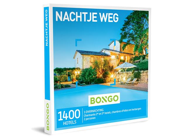 Bongo Nachtje Weg - Belevenis Cadeaubonnen on Productcaster.