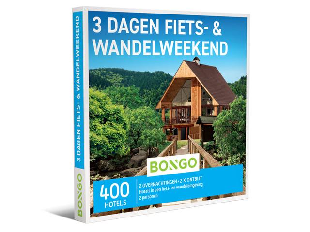 Bongo 3 Dagen Fiets- & Wandelweekend - Belevenis Cadeaubonnen on Productcaster.