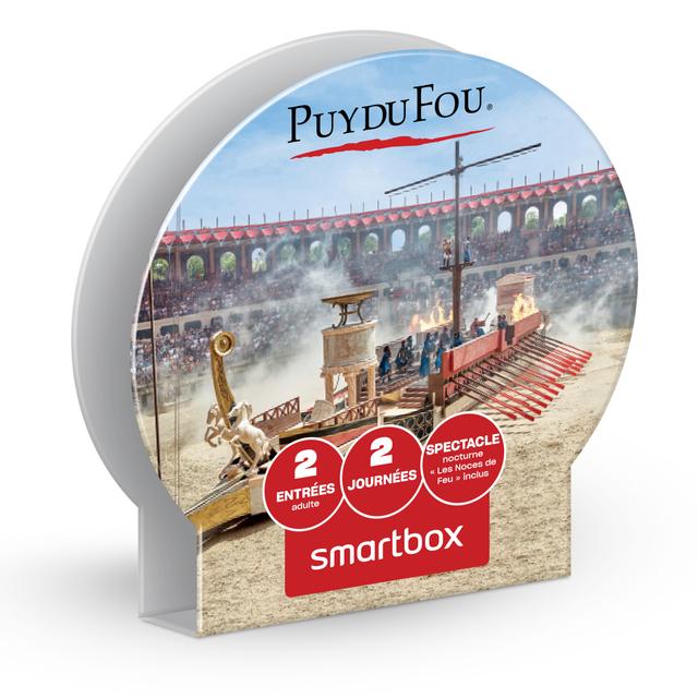 Smartbox Billets Puy du Fou 2 jours pour 2 adultes en 2024 - Coffret cadeau, box cadeau on Productcaster.