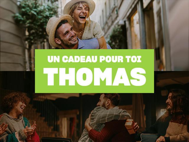 Bongo - Un cadeau pour Thomas - Coffret cadeau, Box expérience Black Friday, Noël on Productcaster.