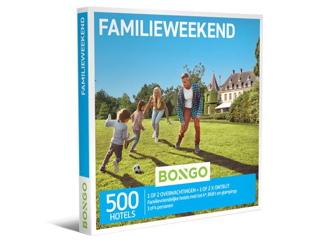 Bongo 3 Dagen Familieweekend -Activiteit cadeaubonnen on Productcaster.