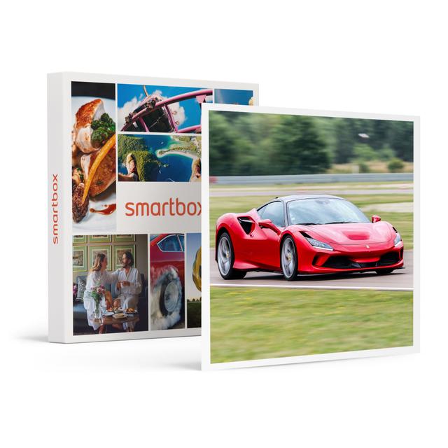 Smartbox Stage de pilotage : 4 tours sur le circuit de Pont-l'Évêque en Ferrari F8 Tributo - Coffret cadeau, box cadeau on Productcaster.