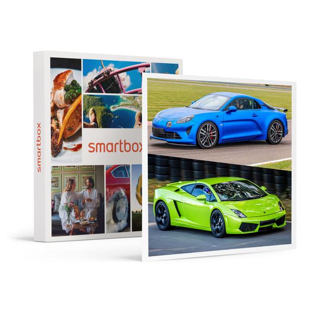 Smartbox Stage de pilotage multivolant : 2 tours en Alpine et 2 tours en Lamborghini Gallardo sur le circuit de La Ferté-Gaucher - Coffret cadeau, box on Productcaster.