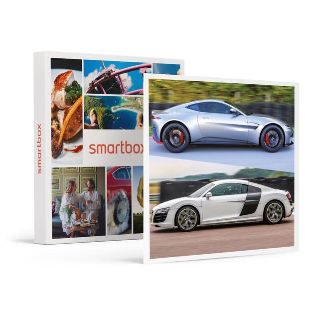 Smartbox Stage de pilotage multivolant : 2 tours en Aston Martin Vantage et 2 tours en Audi R8 sur le circuit de Mirecourt - Coffret cadeau, box  on Productcaster.