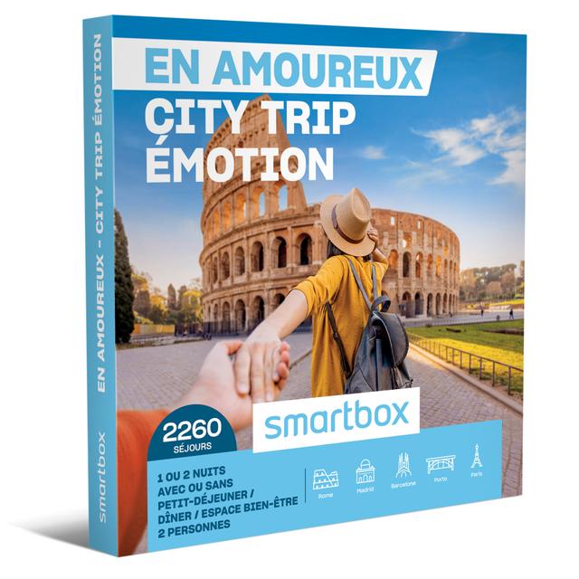 Smartbox En amoureux - City Trip Émotion - Coffret cadeau, box cadeau on Productcaster.