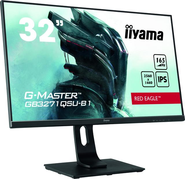 iiyama G-MASTER GB3271QSU-B1 computer monitor 80 cm (31.5") 2560 x 1440 pixels Wide Quad HD LED Black on Productcaster.