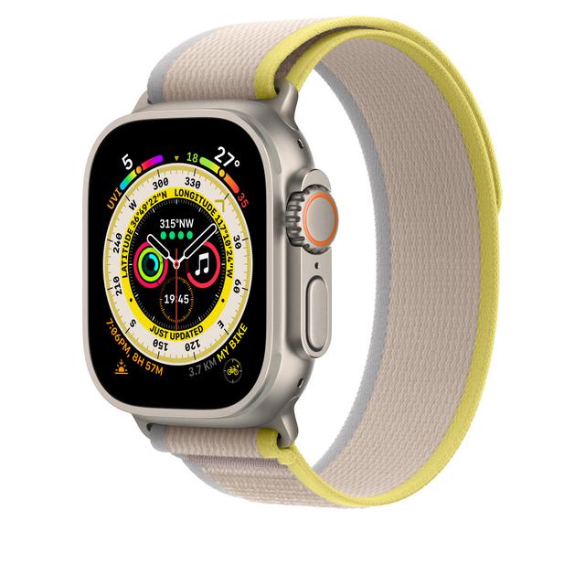 Apple MQEH3ZM/A Smart Wearable Accessories Band Beige, Yellow Nylon on Productcaster.