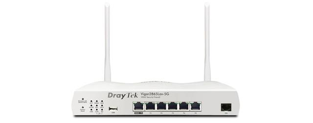 DrayTek Vigor 2865Lax-5G wireless VDSL router with integrated 5G modem on Productcaster.