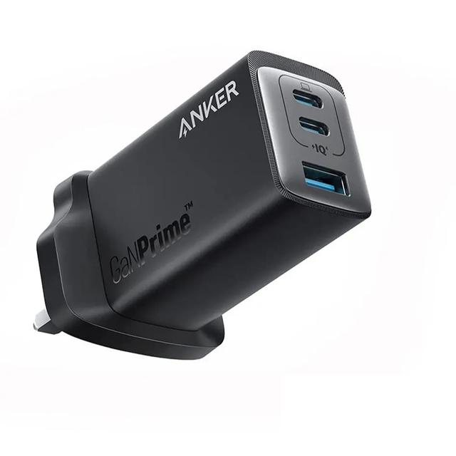 ANKER 735 GaN III Prime 3-Port 65W Charger, UK, Black on Productcaster.