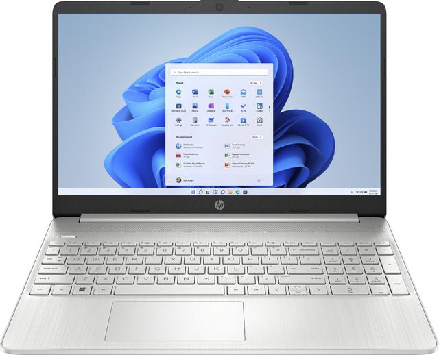 HP 15s-fq5030na Laptop 39.6 cm (15.6") Full HD Intel Core i7 i7-1255U 8 GB DDR4-SDRAM 512 GB SSD Wi-Fi 5 (802.11ac) Windows 11 Home in S mode Silver on Productcaster.