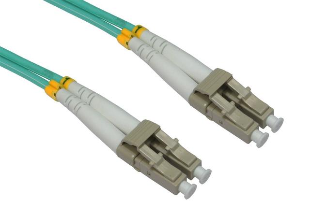 Cables Direct 3.0m LC-LC 50/125 MMD OM3 fibre optic cable 3 m Blue on Productcaster.