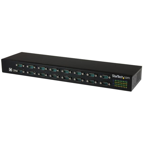 StarTech.com 16-Port USB-to-Serial Adapter Hub on Productcaster.