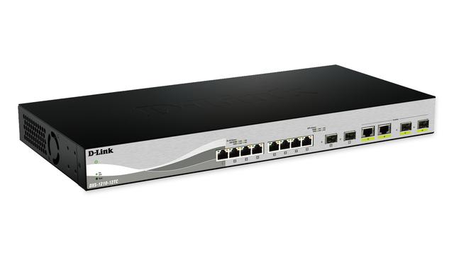 D-Link DXS-1210-12SC network switch Managed L2 Black,Silver 1U on Productcaster.