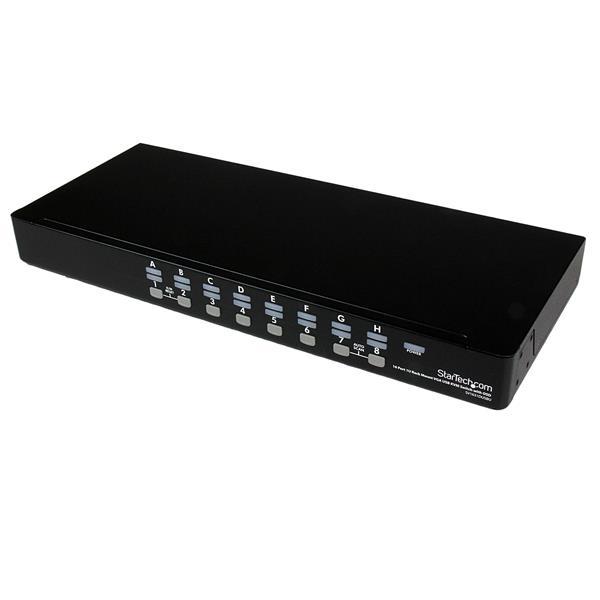 StarTech.com 16 Port 1U Rackmount USB KVM Switch with OSD on Productcaster.