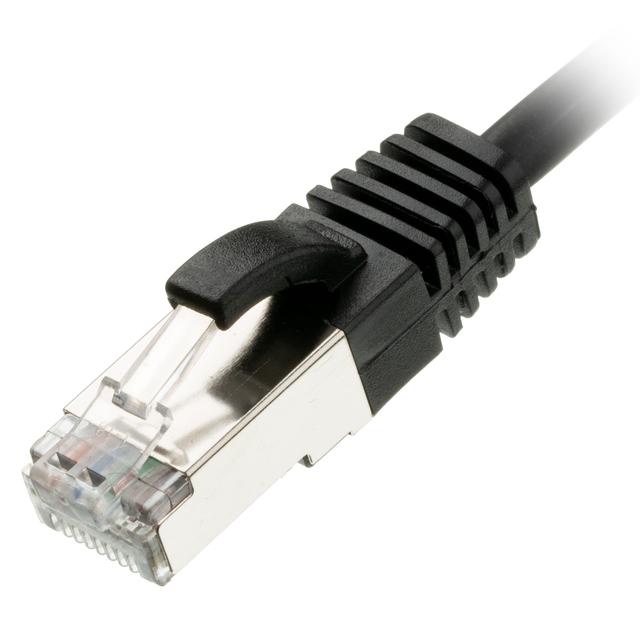 Cablenet CNL 0.3M C6 Bk UTP Ls 30AWG Slim SB on Productcaster.