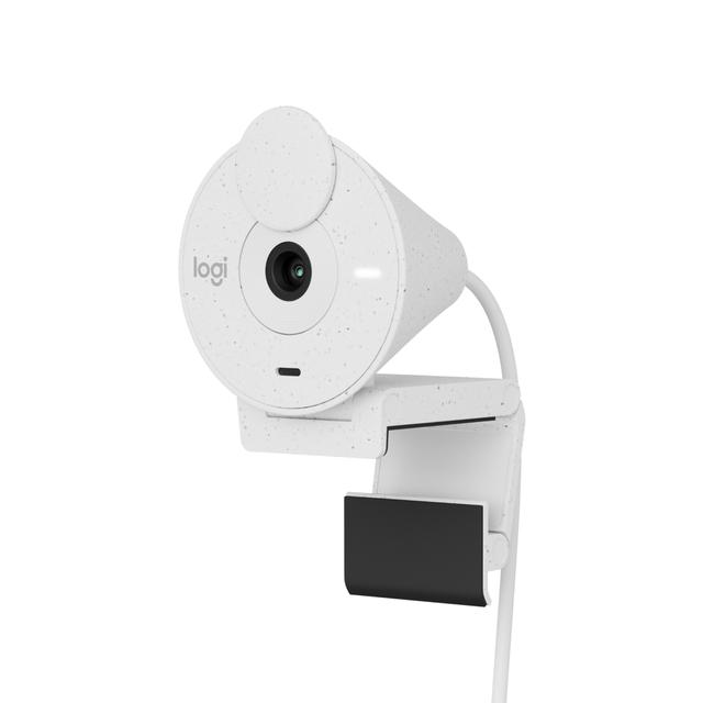 Logitech Brio 300 webcam 2 MP 1920 x 1080 pixels USB-C White on Productcaster.