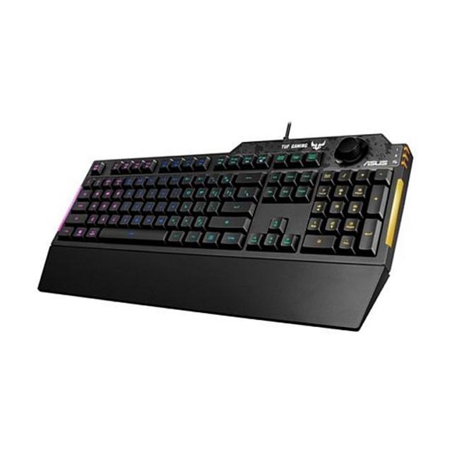 ASUS TUF Gaming K1 RGB keyboard USB Black on Productcaster.