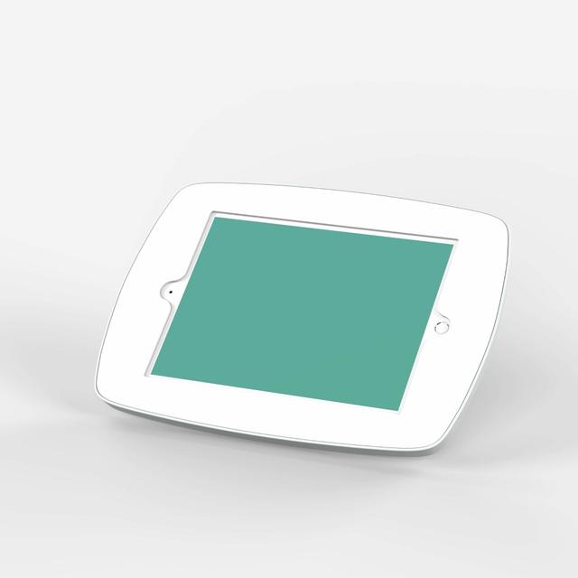 Bouncepad Lounge tablet security enclosure White on Productcaster.