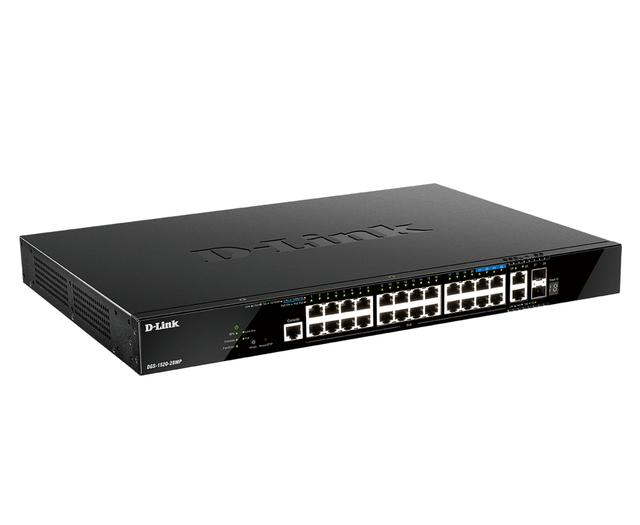 D-Link 20 ports GE PoE + 4 ports 2.5 GE PoE + 2 10GE ports + 2 SFP+ Smart Managed Switch on Productcaster.