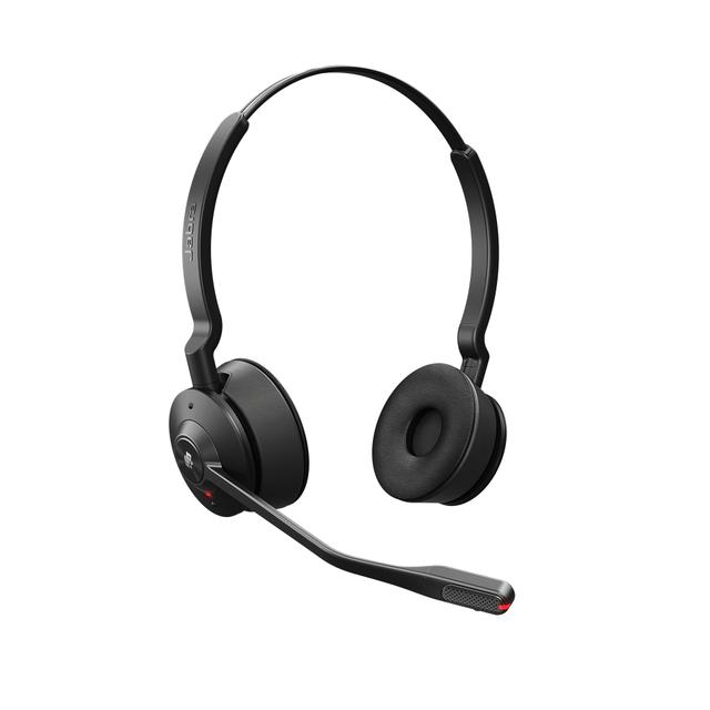 Jabra Engage 55 SE Stereo - Headset - on-ear - DECT - wireless - USB-A via DECT adapter - Certified for Microsoft Teams on Productcaster.